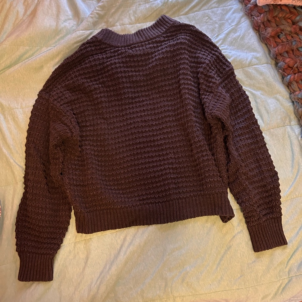 Universal Thread Textured Charcoal Sweater - Picture 3 of 4